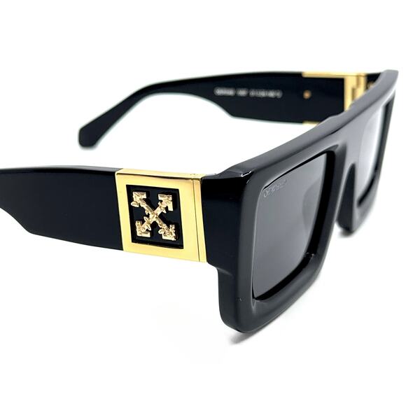 New, OFF-WHITE Sunglasses Leonardo OERI04 1007 Authentic - Picture 8 of 12